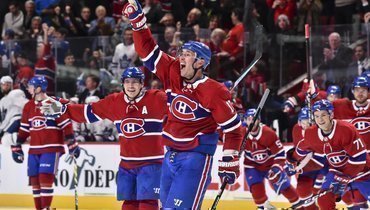 Илья Ковальчук празднует победную шайбу в ворота «Торонто» (2:1 ОТ).