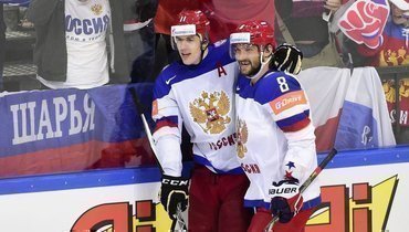 Евгений Малкин и Александр Овечкин.