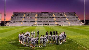 Тренировка «Арсенала» на сборе в турецкой Анталье.