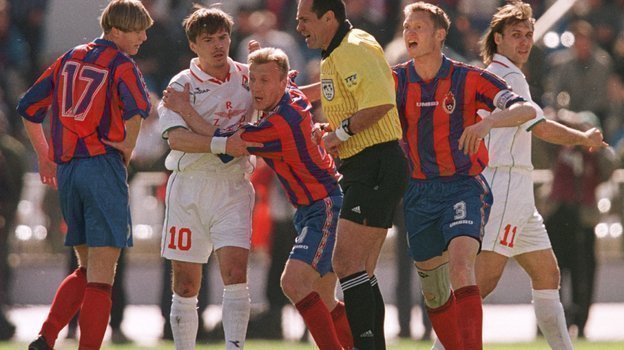 21 мая 2000 года. Москва. «Локомотив» — ЦСКА — 3:2. Фото Григорий Филиппов 21 мая 2000 года. Москва. «Локомотив» — ЦСКА — 3:2. Фото Григорий Филиппов