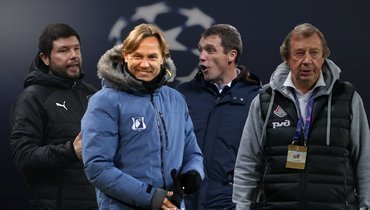 Мурад Мусаев, Валерий Карпин, Виктор Гончаренко, Юрий Семин.