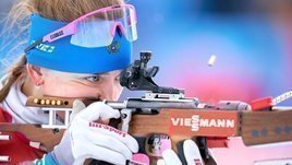 Женский пасьют на ЧМ по биатлону. Онлайн