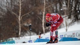 Большунов — второй в гонке преследования. Россиянин проиграл на финише