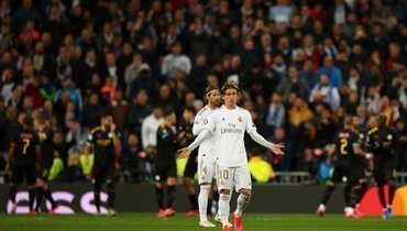 26 февраля. Мадрид. «Реал» — «Манчестер Сити» — 1:2. Разочарованный Лука Модрич.