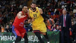 ЦСКА проиграл «Барселоне» на последней секунде