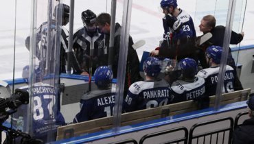 Скамейка московского «Динамо».