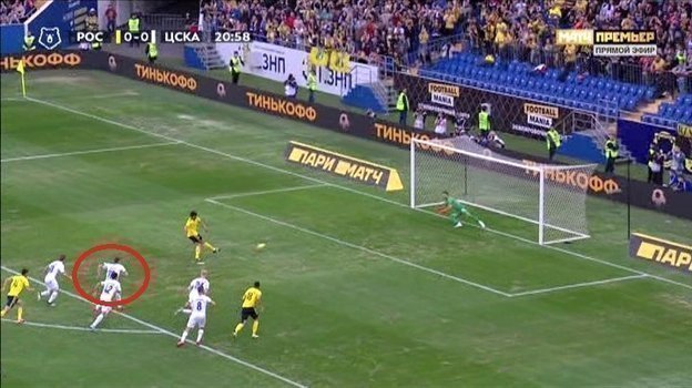 Первый пенальти в ворота Акинфеева. Первый пенальти в ворота Акинфеева.