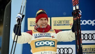 Александр Большунов.