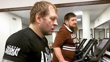 Александр Емельяненко и Рамзан Кадыров.