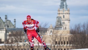 Александр Большунов.