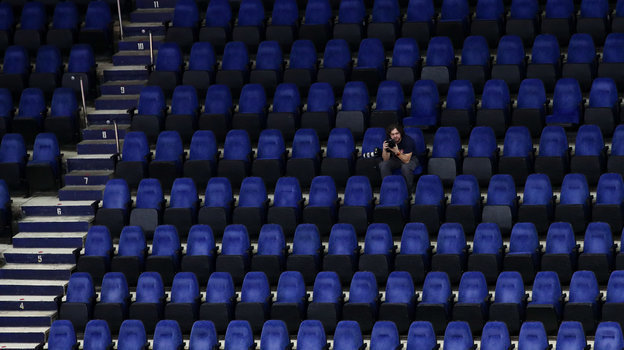 21 марта. Москва. Товарищеский матч ЦСКА во время эпидемии коронавируса. Фото Дарья Исаева, «СЭ» / Canon EOS-1D X Mark II 21 марта. Москва. Товарищеский матч ЦСКА во время эпидемии коронавируса. Фото Дарья Исаева, «СЭ» / Canon EOS-1D X Mark II