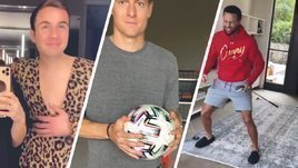 Мужчины в платьях, падающие фигуристки и 320 км на лыжах. Челленджи для тех, кому надоела туалетная бумага