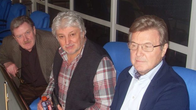 Владимир Славин, Вячеслав Добрынин и Лев Лещенко. Фото Из личного архива Владимира Славина Владимир Славин, Вячеслав Добрынин и Лев Лещенко. Фото Из личного архива Владимира Славина