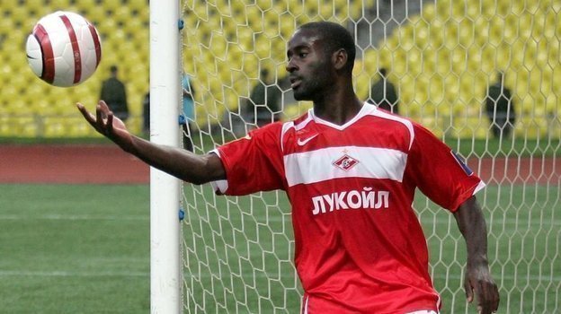 Квинси Овусу-Обейе в составе «Спартака». Фото Татьяна Дорогутина Квинси Овусу-Обейе в составе «Спартака». Фото Татьяна Дорогутина