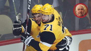 Сидни Кросби и Евгений Малкин.