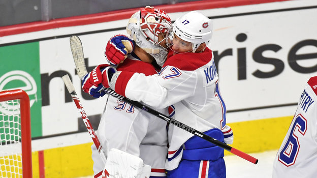 Кэри Прайс и Илья Ковальчук. Фото USA Today Sports Кэри Прайс и Илья Ковальчук. Фото USA Today Sports