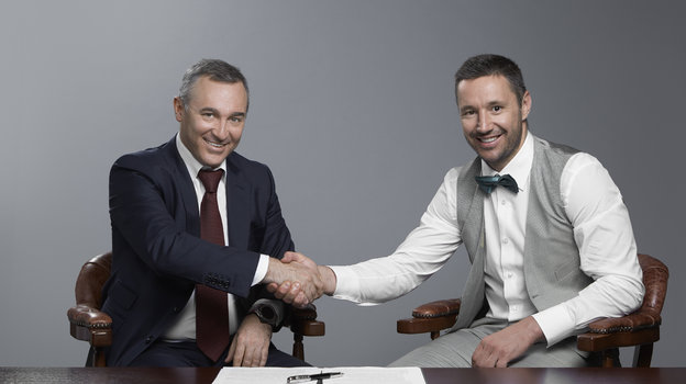 Президент БК «Лига Ставок» Юрий Красовский и Илья Ковальчук. Фото Анна Аполлонова Президент БК «Лига Ставок» Юрий Красовский и Илья Ковальчук. Фото Анна Аполлонова