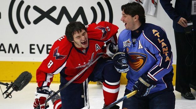 Александр Овечкин и Илья Ковальчук. Фото Reuters Александр Овечкин и Илья Ковальчук. Фото Reuters