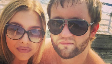 Иван Емельяненко с девушкой.