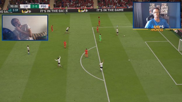 Даниил Медведев («Ливерпуль») — Гаэль Монфис («ПСЖ») — 2:0. Фото twitch.tv Даниил Медведев («Ливерпуль») — Гаэль Монфис («ПСЖ») — 2:0. Фото twitch.tv