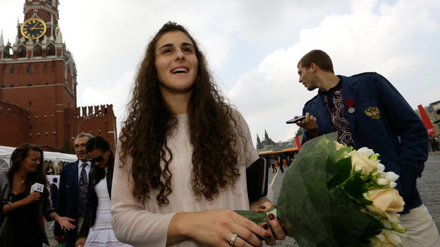 Борец Наталья Воробьева. Фото Андрей Голованов и Сергей Киврин Борец Наталья Воробьева. Фото Андрей Голованов и Сергей Киврин