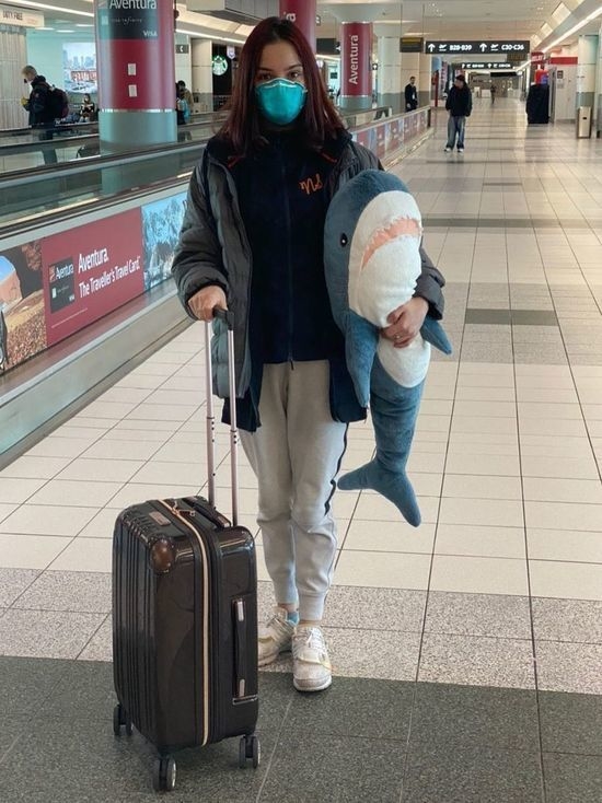 Евгения Медведева: фото после перелета из Канады в Японию. Фото Instagram/jmedvedevaj Евгения Медведева: фото после перелета из Канады в Японию. Фото Instagram/jmedvedevaj