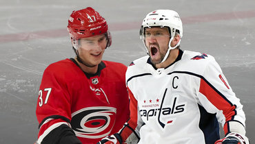 Андрей Свечников и Александр Овечкин.