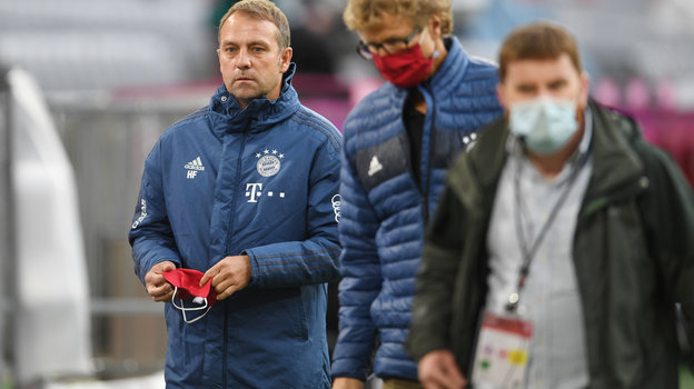 Ханс Флик (слева). Фото Reuters Ханс Флик (слева). Фото Reuters