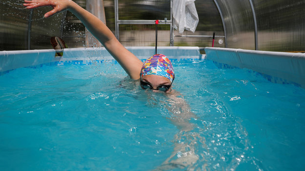 Тренировка Елизаветы Беляевой. Фото Reuters Тренировка Елизаветы Беляевой. Фото Reuters