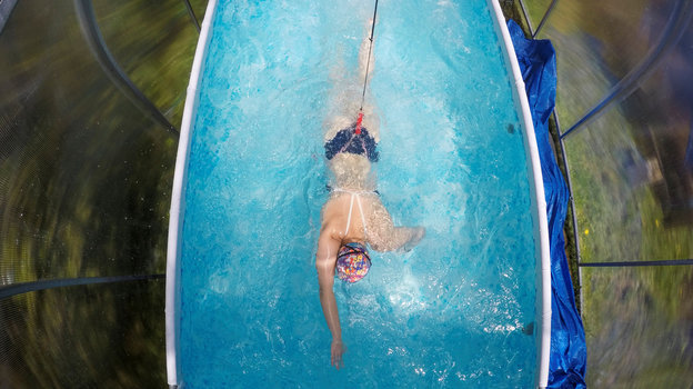 Тренировка Елизаветы Беляевой. Фото Reuters Тренировка Елизаветы Беляевой. Фото Reuters