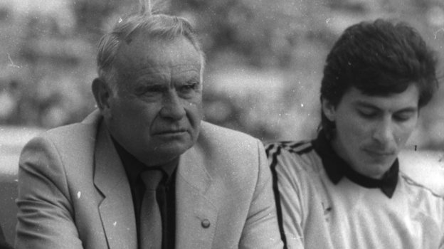 Константин Бесков и Ринат Дасаев. Фото Вячесоав Булгаков Константин Бесков и Ринат Дасаев. Фото Вячесоав Булгаков