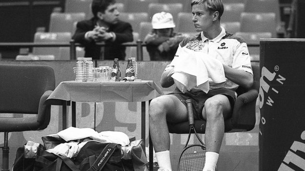 1994 год. Москва. Евгений Кафельников. Фото Александр Вильф, - 1994 год. Москва. Евгений Кафельников. Фото Александр Вильф, -