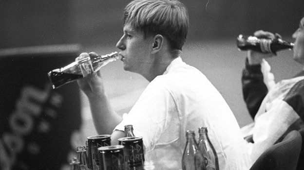 1994 год. Москва. Евгений Кафельников. Фото Александр Вильф, - 1994 год. Москва. Евгений Кафельников. Фото Александр Вильф, -