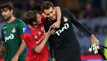 Бразильцы из сборной России Мариу Фернандес (ЦСКА) и Гильерме («Локомотив»).