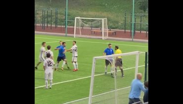 Инцидент во время матча «Сахалинец» — «Легион».