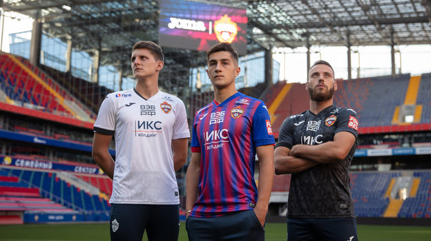 Новая форма ЦСКА. Фото ПФК ЦСКА Новая форма ЦСКА. Фото ПФК ЦСКА