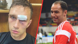 Широков напал на арбитра матча. Срубил одним ударом и хотел добить