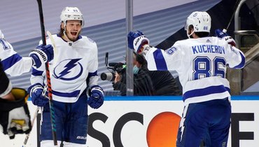 Никита Кучеров помог «Тампе-Бэй» разгромить «Бостон».