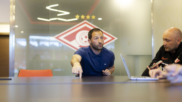 Доменико Тедеско. Фото Александр Ступников, ФК «Спартак» Доменико Тедеско. Фото Александр Ступников, ФК «Спартак»