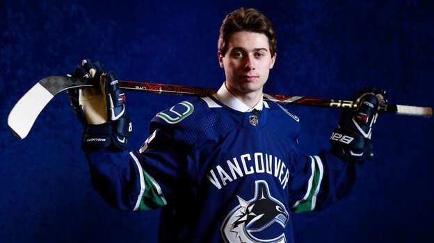 Куинн Хьюз. Фото nhl.com Куинн Хьюз. Фото nhl.com