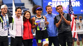 Бойфренд Осаки устроил политическую акцию на церемонии US Open