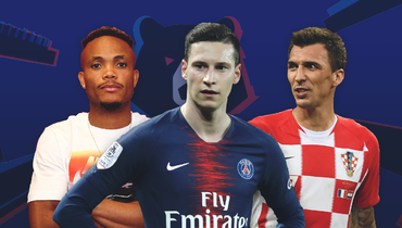 Чидера Эджуке, Юлиан Дракслер и Марио Манджукич.