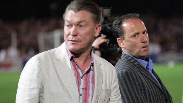 Олег Блохин и Игорь Беланов. Фото Александр Задирака Олег Блохин и Игорь Беланов. Фото Александр Задирака