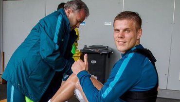 Александр Кокорин (справа) и Сергей Колесников.