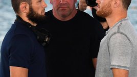 «Когда начнется бой, моя мама станет обеспеченной пенсионеркой». Как прошла пресс-конференция Хабиба и Гэтжи