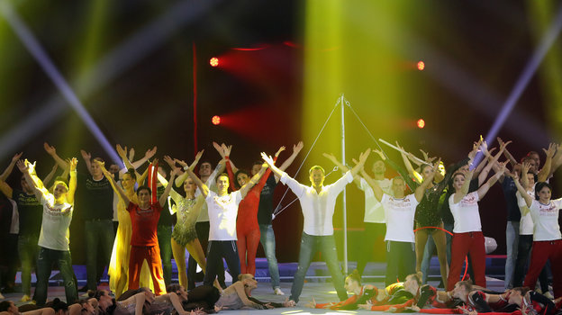 Шоу Алексея Немова «Легенды спорта». Фото Владимир Песня Шоу Алексея Немова «Легенды спорта». Фото Владимир Песня