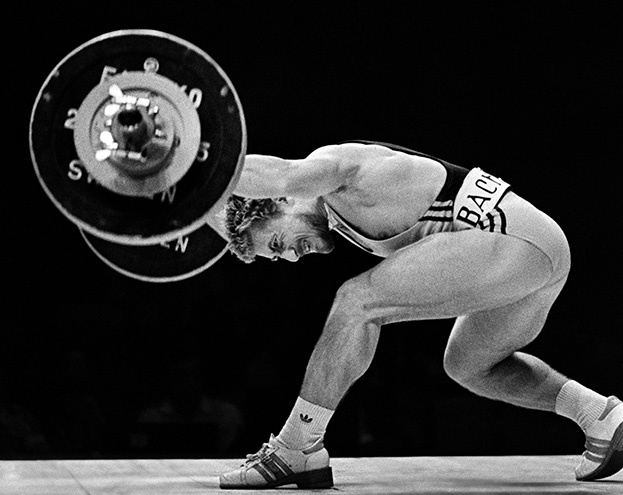 1981 год. Лилль. Штангист. Фото Сергей Киврин 1981 год. Лилль. Штангист. Фото Сергей Киврин