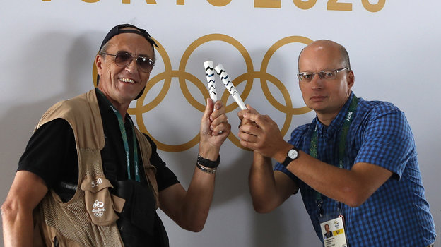 2016 год. Сергей Киврин и его многолетний партнер Андрей Голованов. Фото из архива Сергея Киврина 2016 год. Сергей Киврин и его многолетний партнер Андрей Голованов. Фото из архива Сергея Киврина