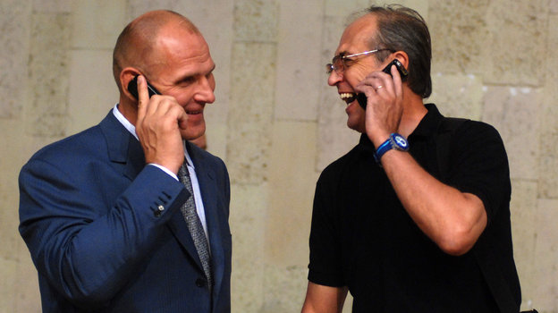 2010 год. Александр Карелин и Сергей Киврин. Фото из архива Сергея Киврина 2010 год. Александр Карелин и Сергей Киврин. Фото из архива Сергея Киврина