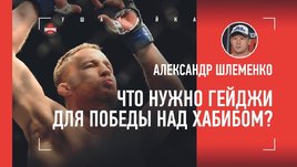 Как Гэтжи победить Хабиба? Разбор Шлеменко